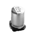 TMB Series 105C 2000h conductive polymer aluminum solid Aluminum Electrolytic