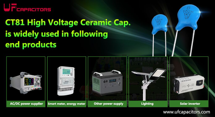 UF CT81 Series: Reliable High-Voltage Ceramic Capacitors for Power Electronics Innovation