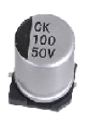 TCK 105C V-Chip Aluminum Electrolytic