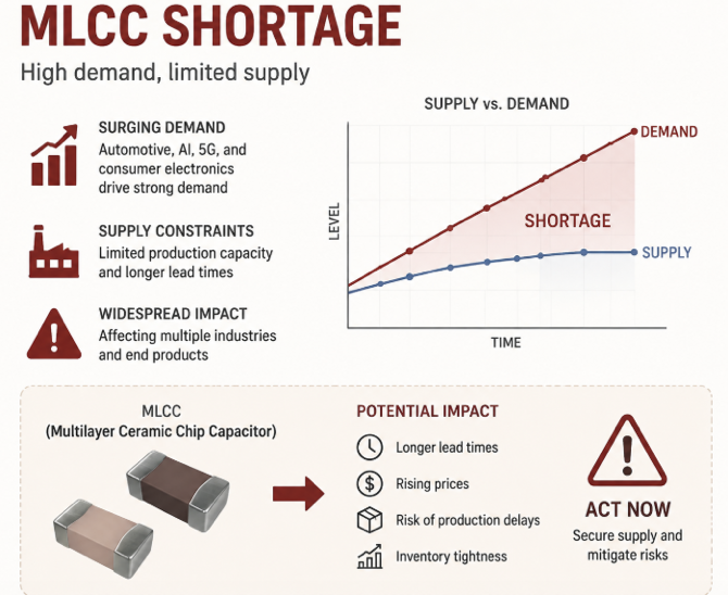 MLCC Shortage 2026: Lead Times, Allocation & CT41 Alternatives